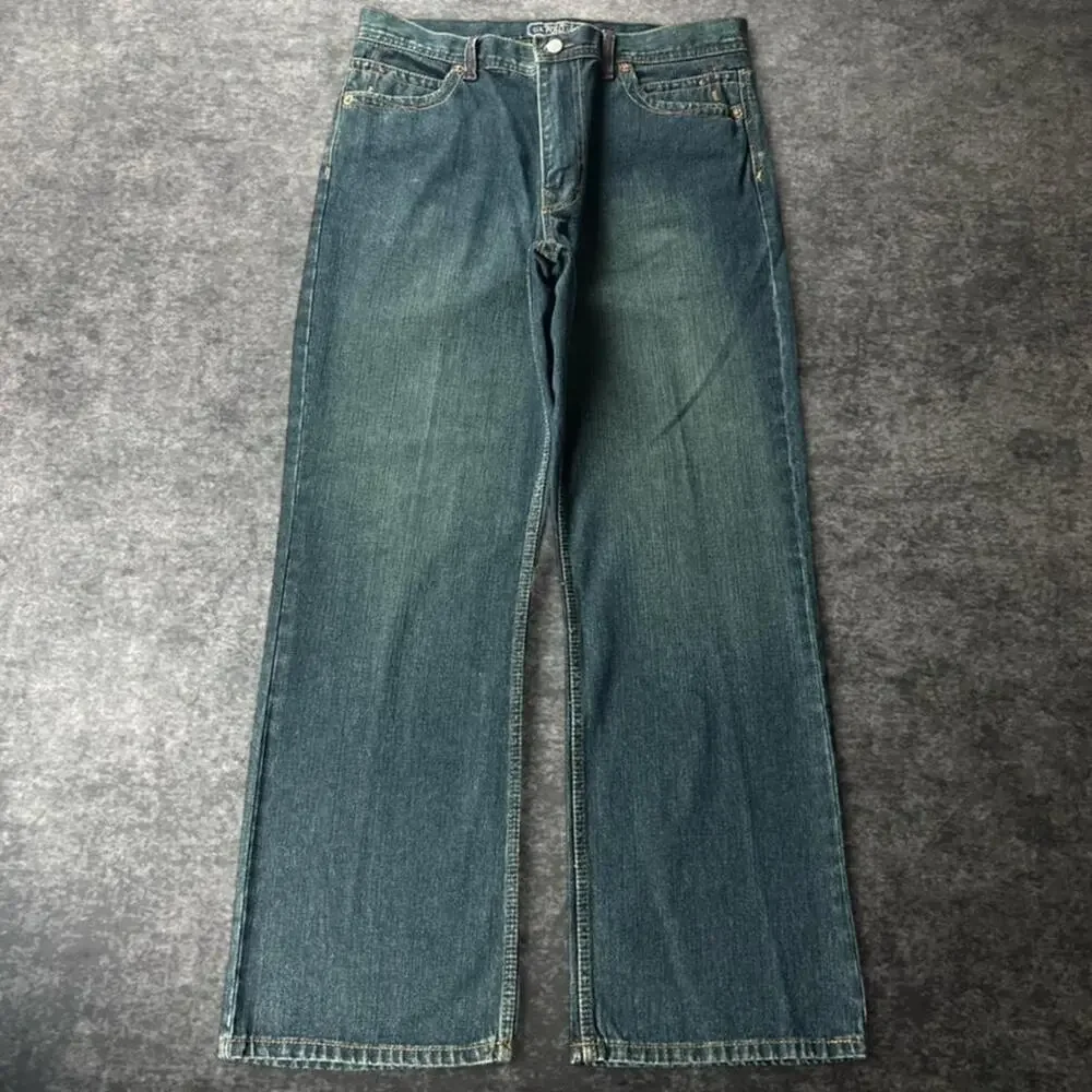 Vintage Y2K U.S. Polo Assn Men’s 34x30 Baggy Jeans Embroidered Hip Hop